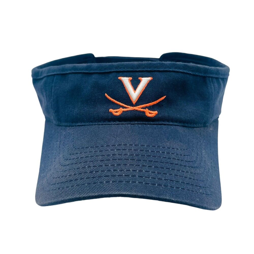 Men's Top of the World Navy Virginia Cavaliers Adjustable Visor
